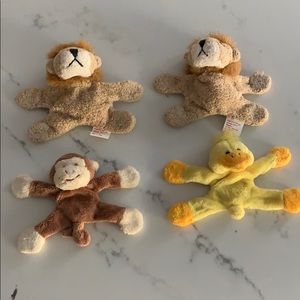 Set of 4 animal magnets